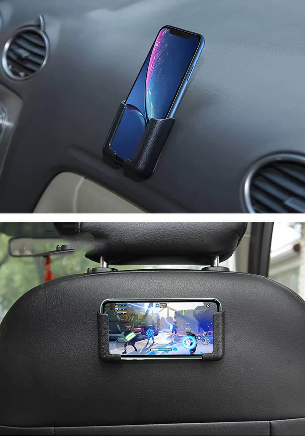 Adjustable Phone Holder with Self-Adhesive Design