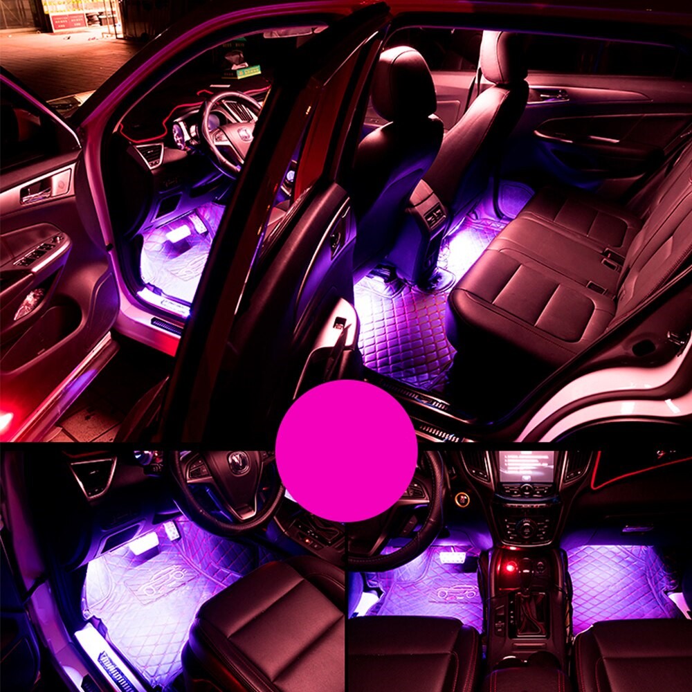USB Footwell Mood Light – Auto LED Ambient Lighting