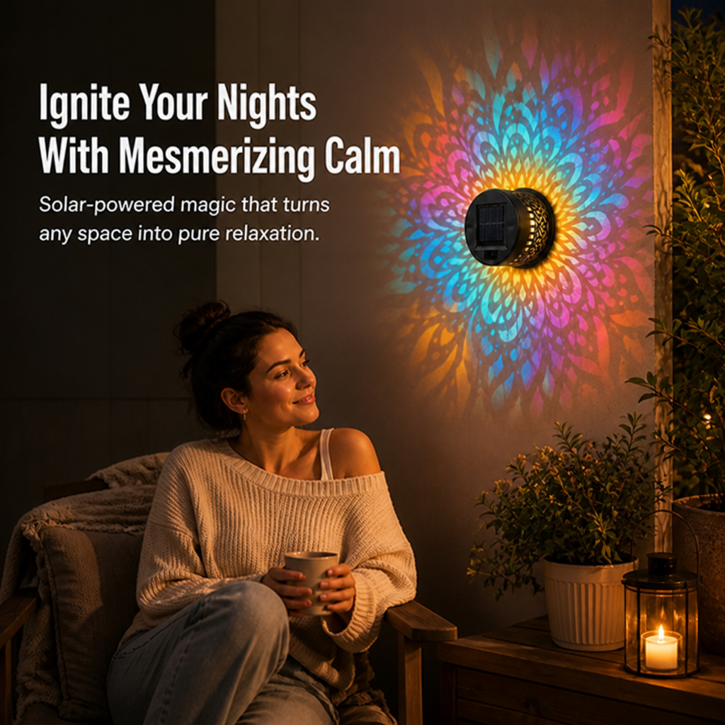 LumoMyst™ — Ignite Your Nights with Mesmerizing Calm and Effortless Magic