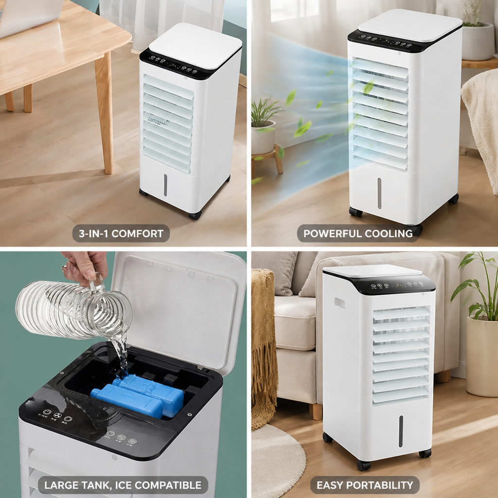 Windowless 3-In-1 Portable Air Cooler
