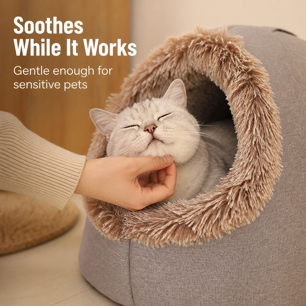 SnuggleNest™ — Your Pet’s Cozy Hideaway That Melts Winter’s Chill Away