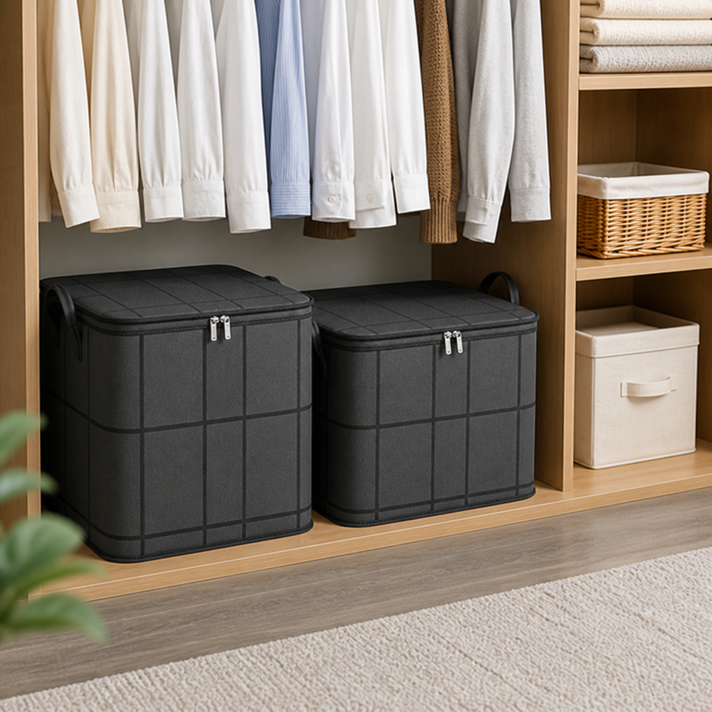 SafeNest™ — Take Control of Clutter and Protect Your Bulky Bedding with Rock-Solid Storage