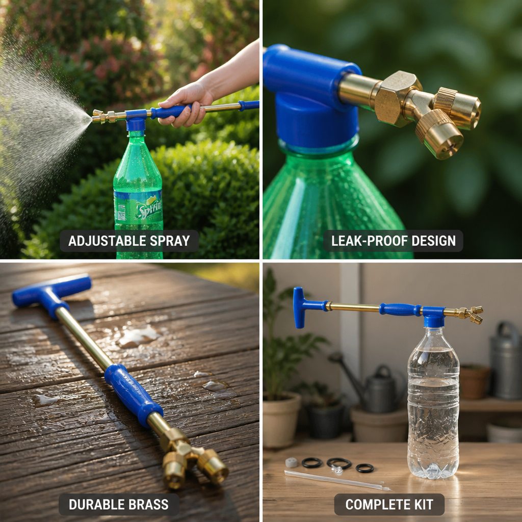 Adjustable Brass Leak-Proof Garden Sprayer