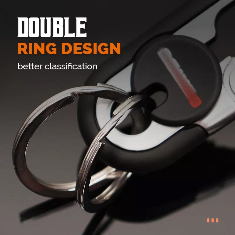 Zinc Alloy Carabiner Clip Car Keychain