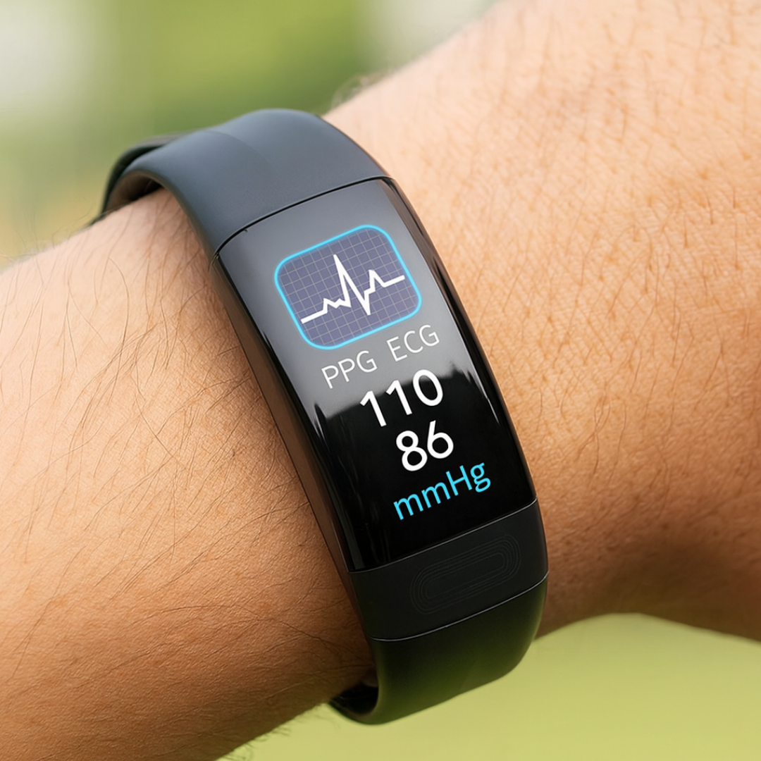 Health Monitor Smartwatch with ECG, Blood Pressure, and Sleep Tracking