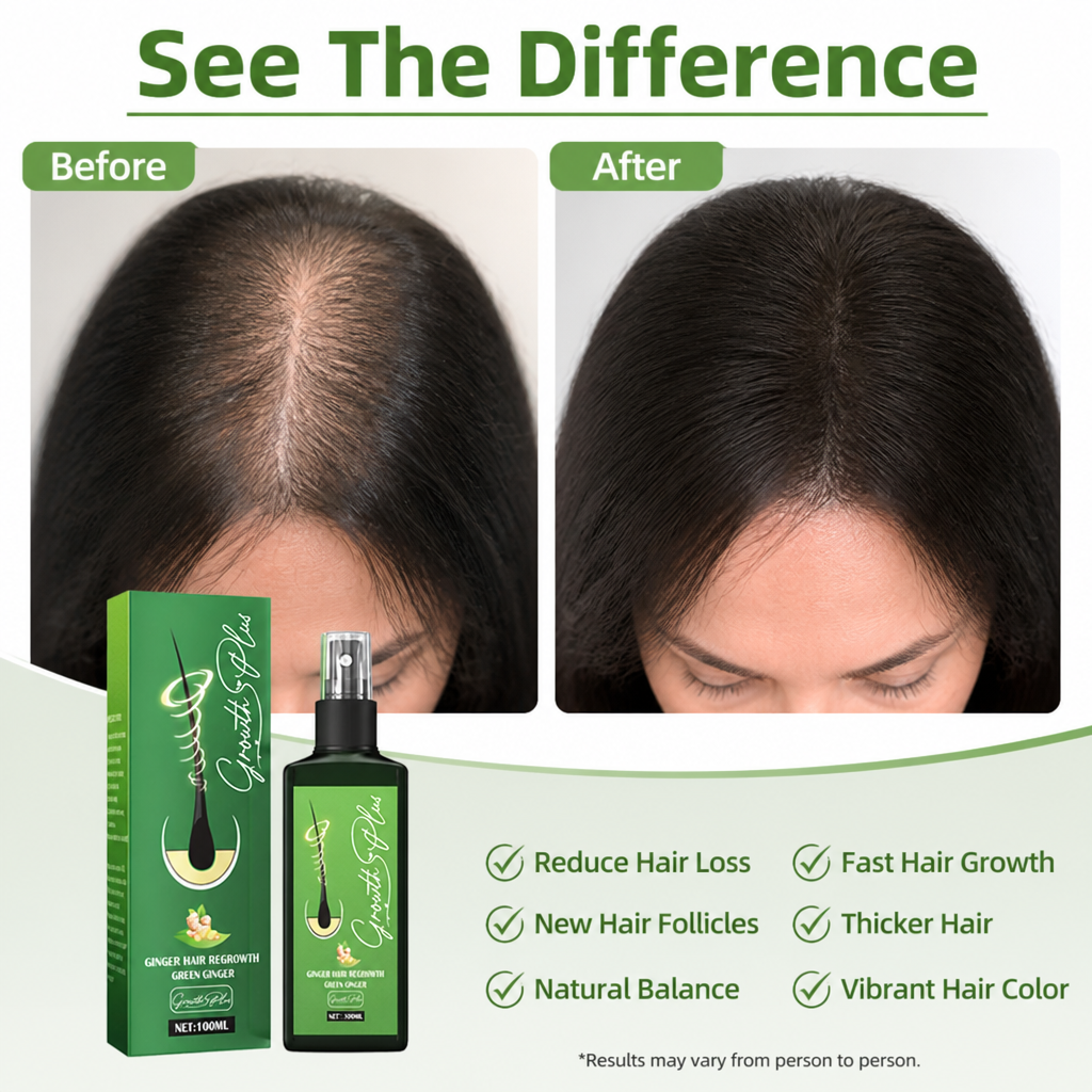VitaThick™ Revitalizing Ginger Spray — Ignite Your Scalp, Unleash Thicker, Stronger Hair