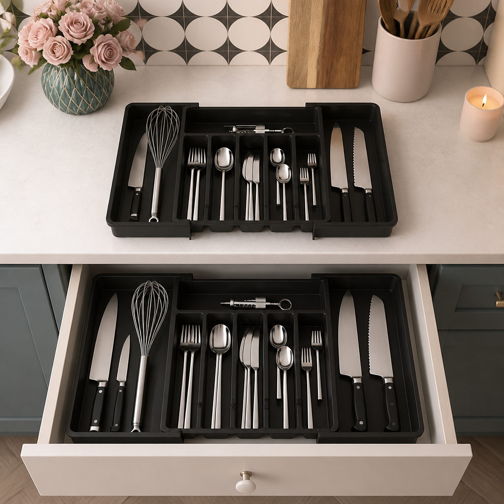 ShiftNest™ Adjustable Organizer — Finally Enjoy a Perfectly Neat Drawer That Brings You Daily Calm