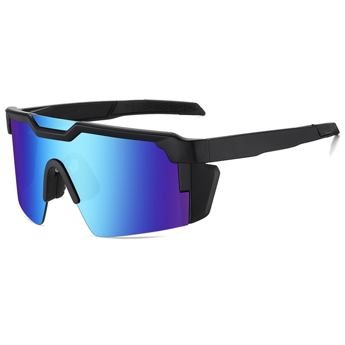 Wraparound Sports Sunglasses with Auto Darkening and UV Protection, Unisex