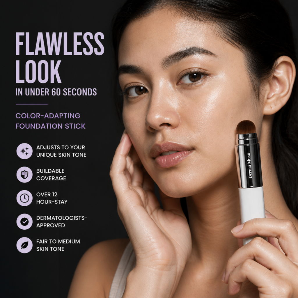 Color-Adapting Foundation Stick