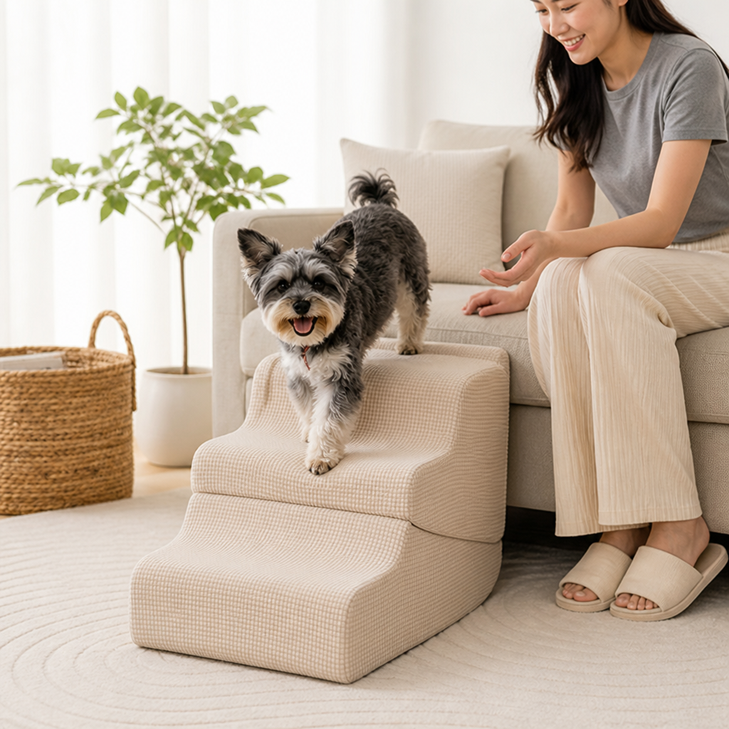 Non-Slip Customizable Pet Steps (3 or 4 Steps)