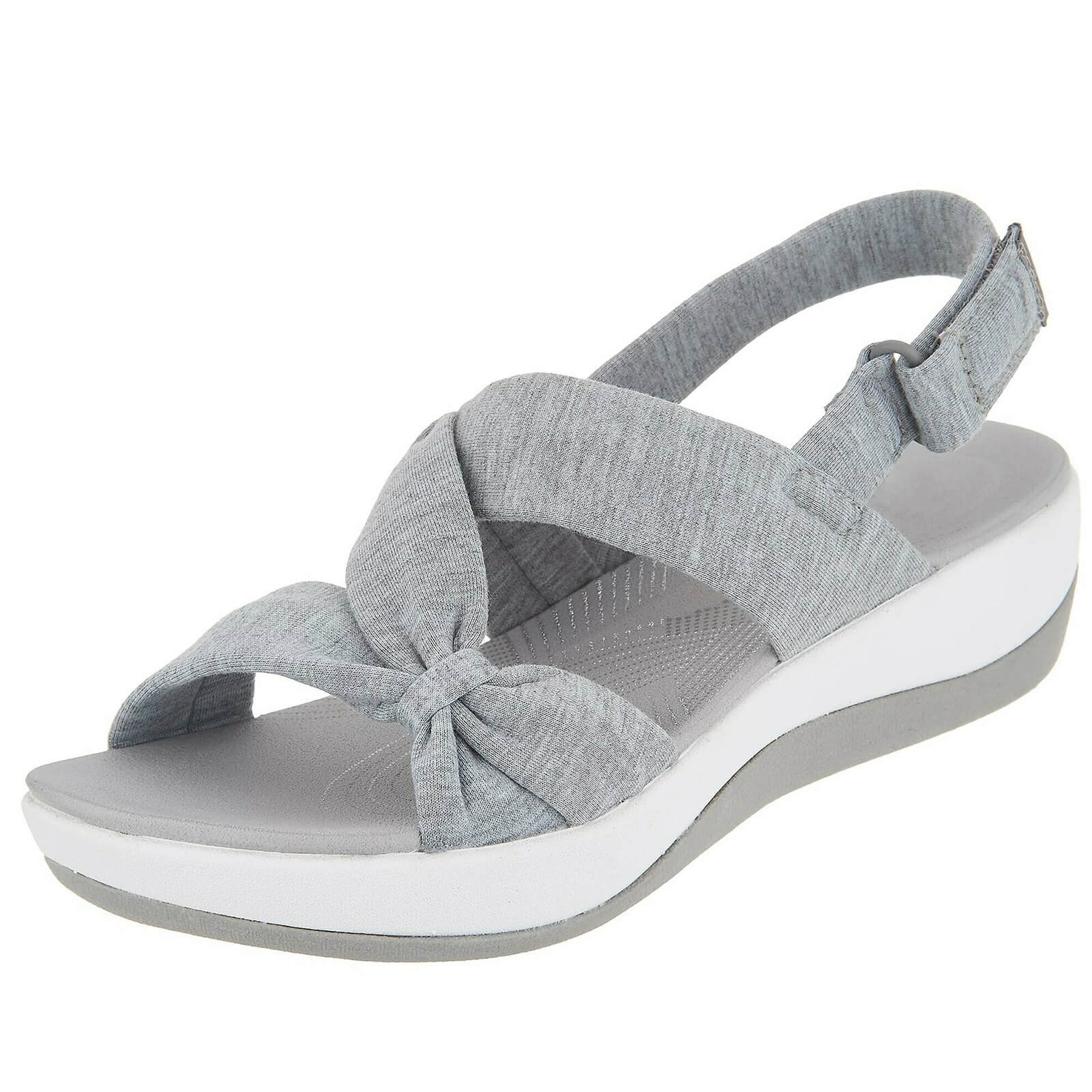 Bow Detail Wedge Sandals for Women