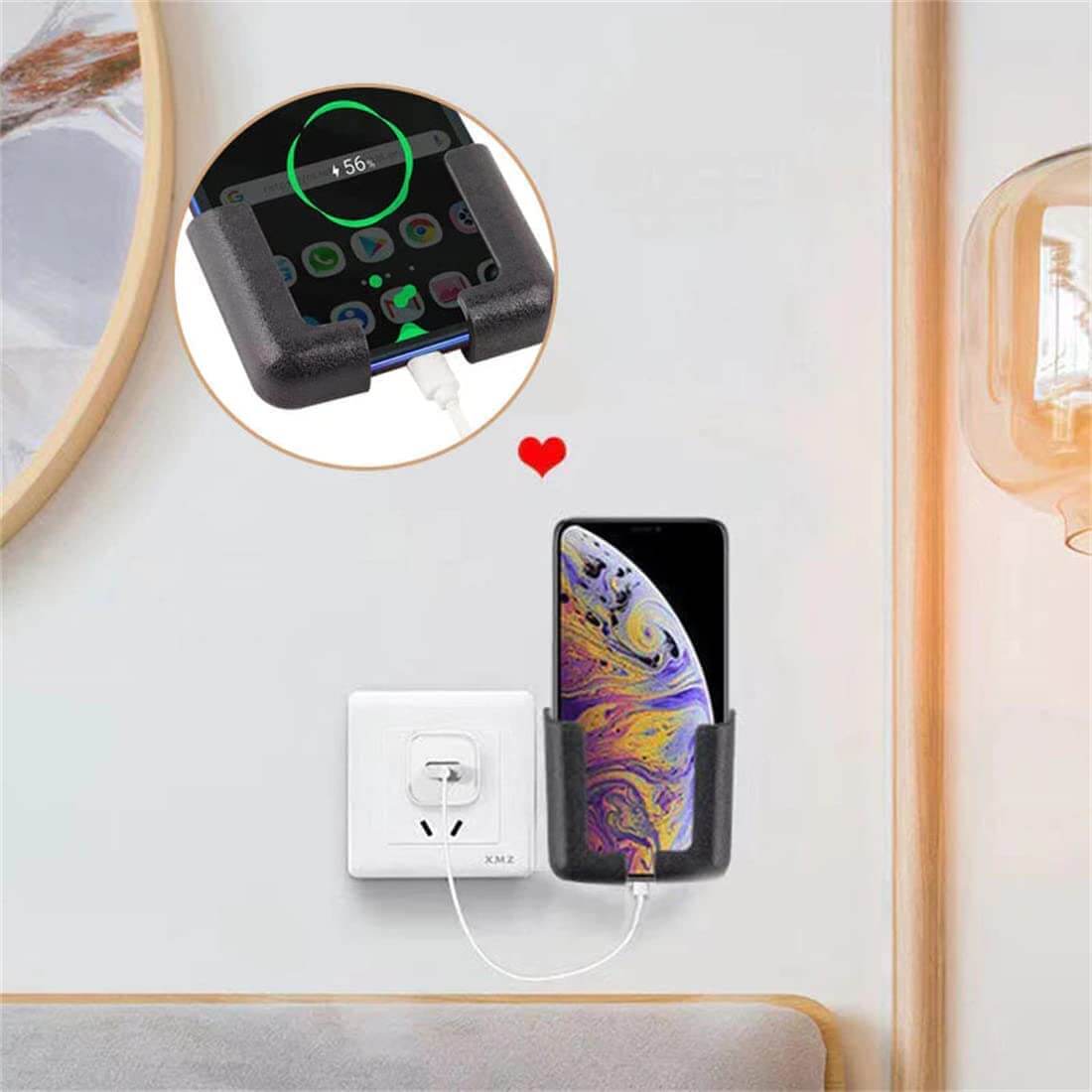 Adjustable Phone Holder with Self-Adhesive Design