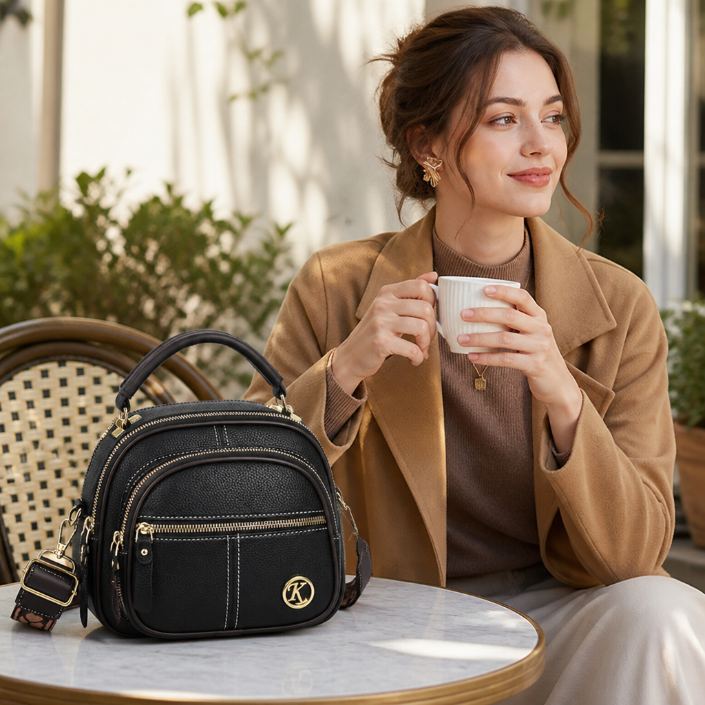 VeraLuxe™ Crossbody — Master Effortless Style and Stay Organized All Day