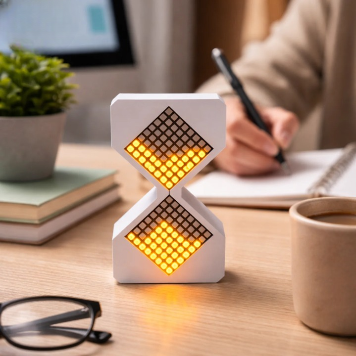 Adjustable LED Timer with Soft Light Motion – 1 to 30 Minutes