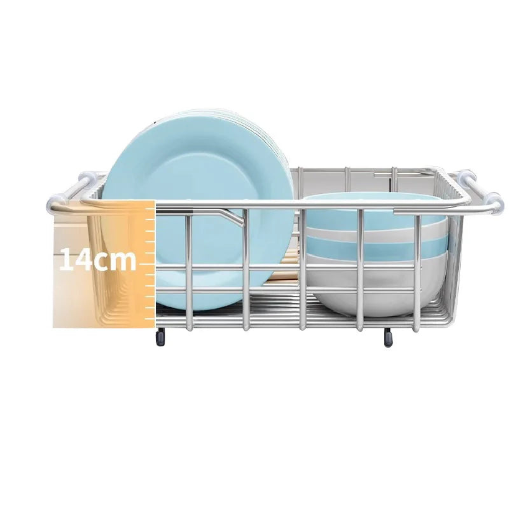Telescoping Sink Drain Basket for Efficient Water Flow