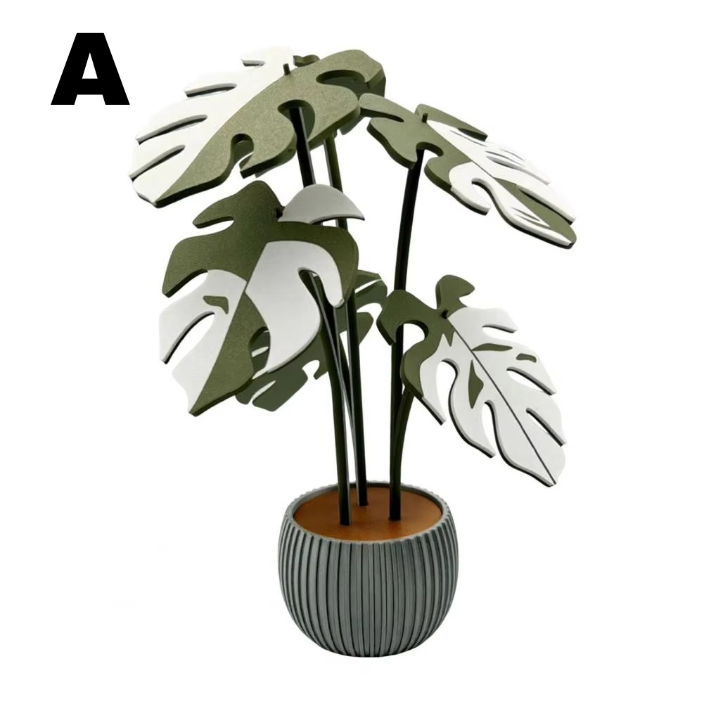 Monstera Leaf Coaster – Dual Purpose Decor and Surface Protector