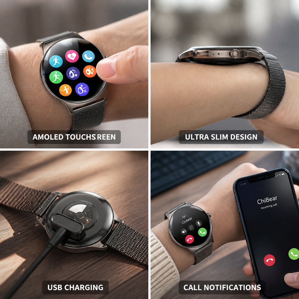 1.43" AMOLED Multi-Sport Smartwatch