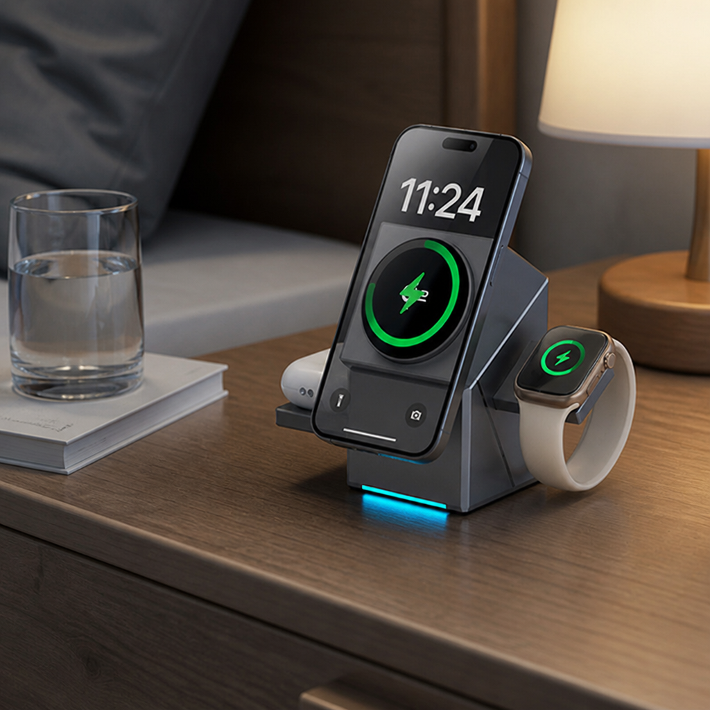 Voltique™ — Power Every Device Instantly with Zero Clutter and Total Freedom