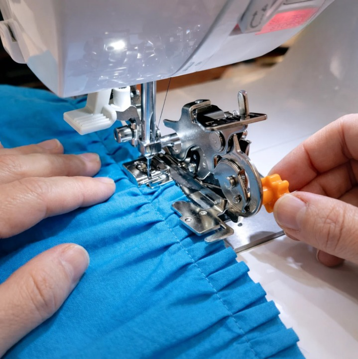 Pleat and Ruffle Adjustable Presser Foot