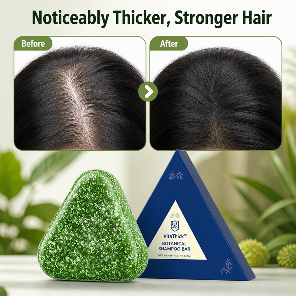 VitaThick™ Botanical Shampoo — Ignite Strength and Volume for Hair That Commands Attention