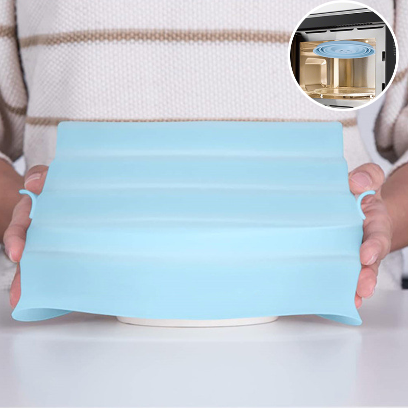 Microwave Lid with Magnetic Top and Steam Release Vents – Collapsible