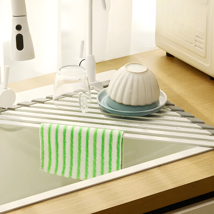 Kitchen Corner Organizer with Direct Sink Water Flow