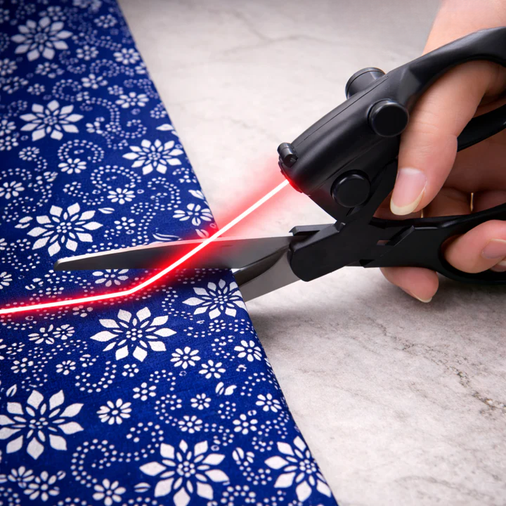 Laser Guide Fabric Scissors – Clean Cuts Without Leaving Marks