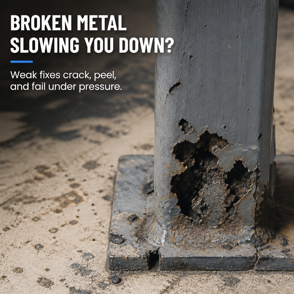 SteelBond™ — Bring Broken Metal Back to Life with Instant, Unbreakable Strength