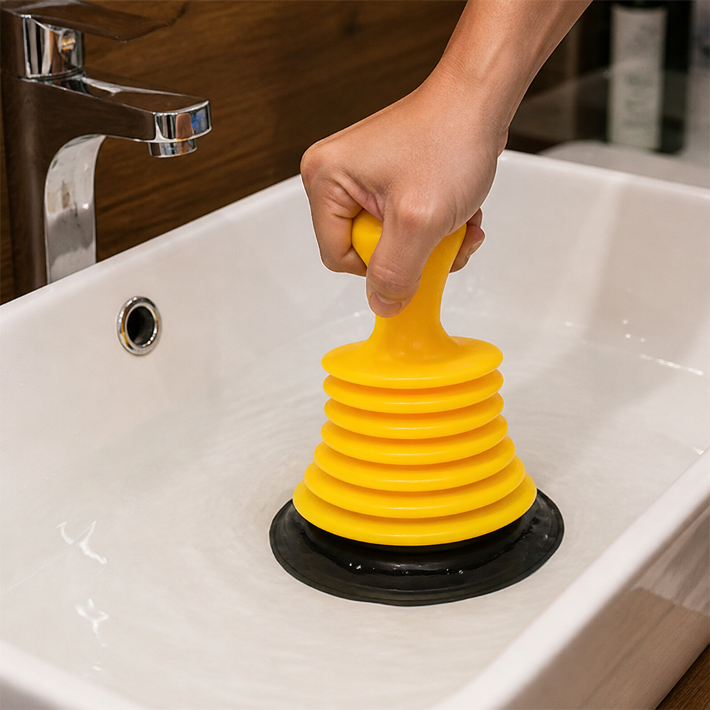 FlowMaster™ Mini Drain Hero — Blast Through Clogs Fast and Regain Control Instantly