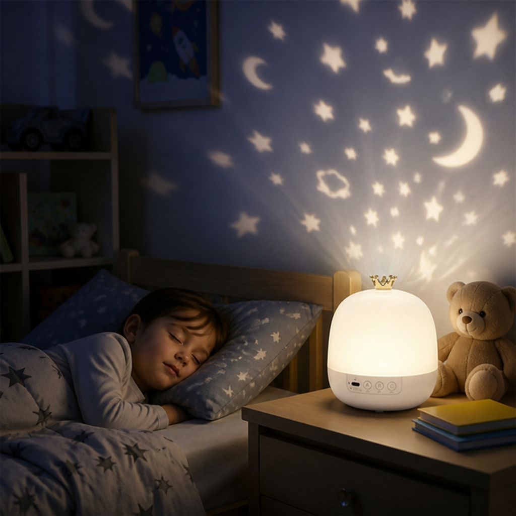 CelestiaBeam™ — Drift Into Tranquil Nights Wrapped in Soothing Starlight