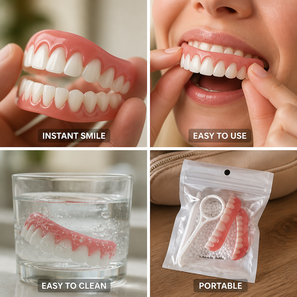 Adhesive-Free Natural-Look Instant Veneers