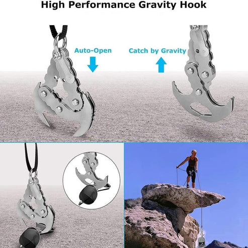 Stainless Steel Hook for Camping and Outdoor Use – Versatile Design