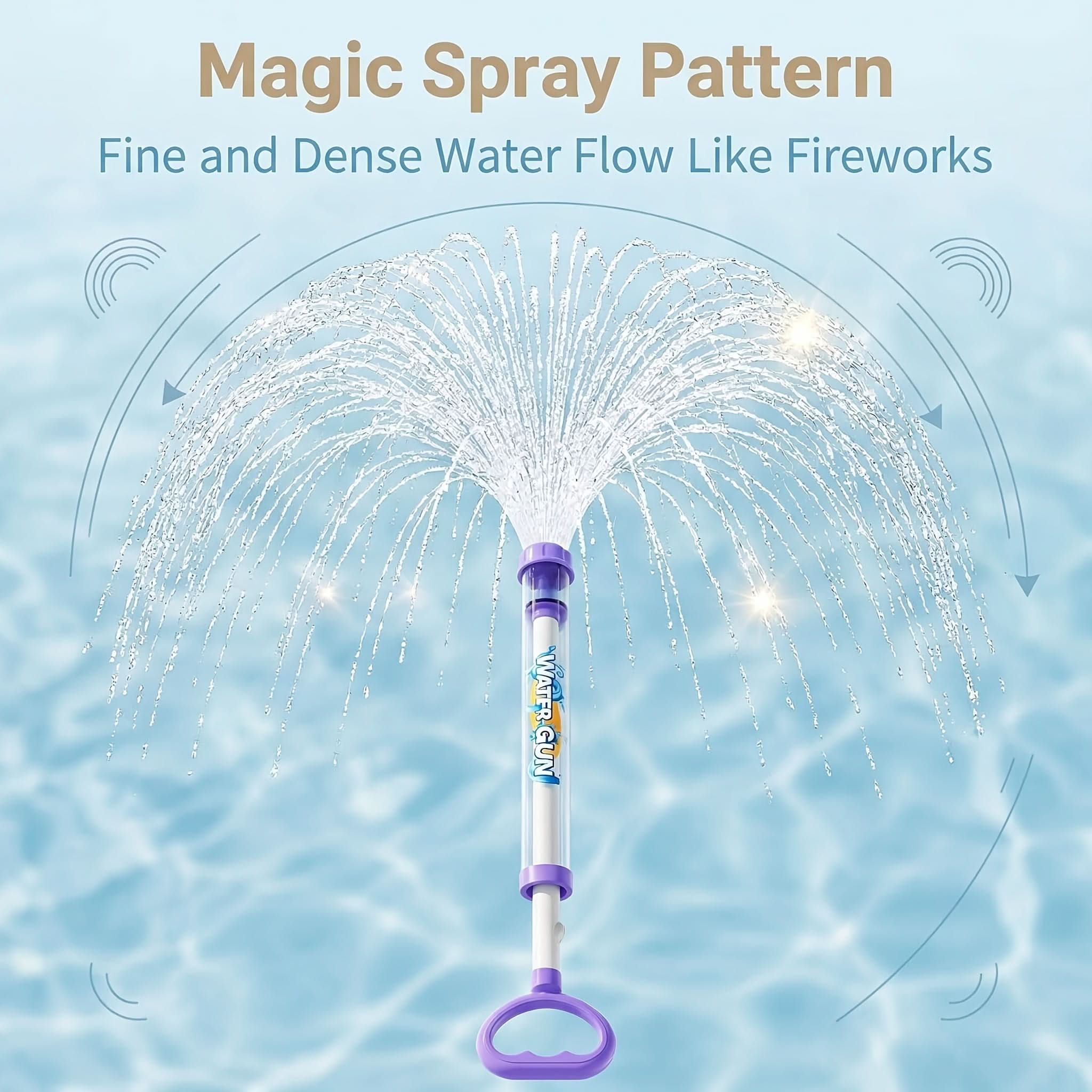 Pull-Out Water Spray Toy for Backyard Fun and Cooling Outdoors