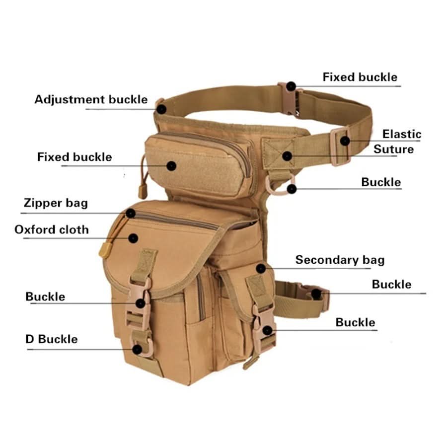 Tactical Leg Drop Waist Pack