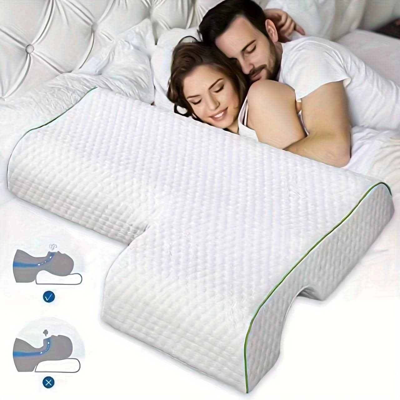 Everyday Comfort Memory Foam Pillow – Breathable Design