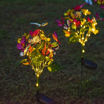 ViviLuxe™ Solar Butterfly Lights — Transform Your Garden Into a Stunning Nighttime Wonderland