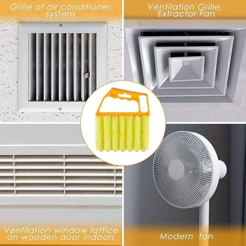 Washable Microfiber Brush for Cleaning Windows and Blinds