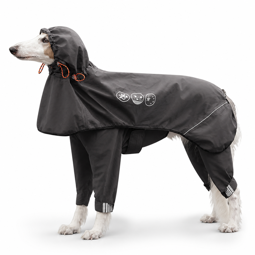 Waterproof Reflective Dog Raincoat (Four-Leg Full Coverage)