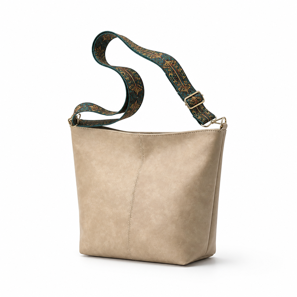 Genuine Leather Vintage Shoulder Bag (Adjustable Strap)