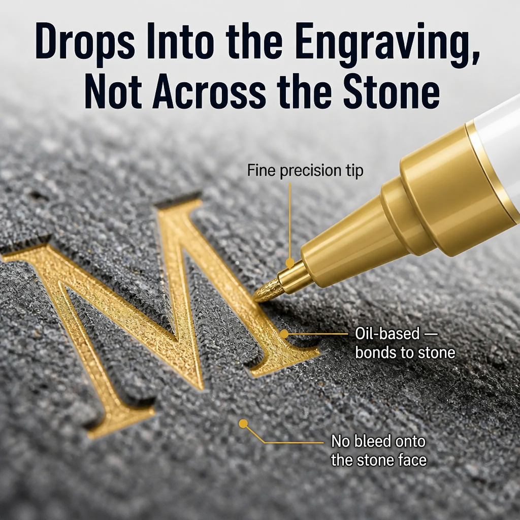 StoneVibe™ — Restore Weatherproof Sharpness to Faded Memorial Names