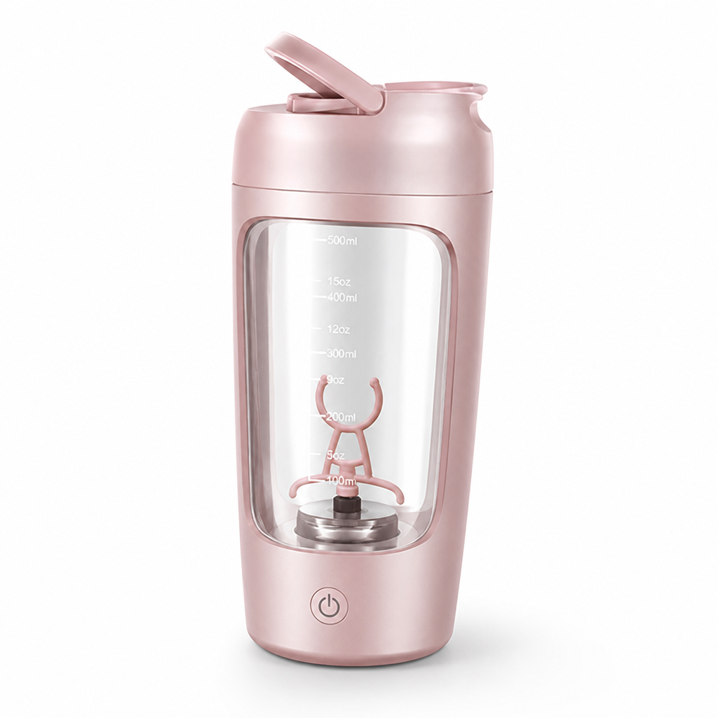 USB-Rechargeable One-Button Leak-Proof Protein Shaker (500 ml)