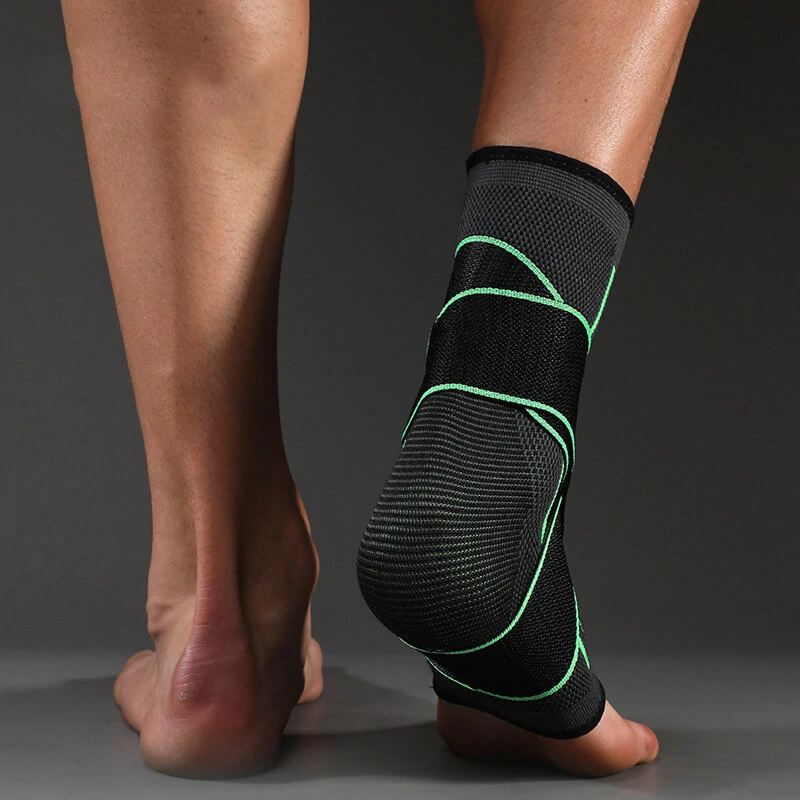 Adjustable Velcro Closure Compression Ankle Support Brace