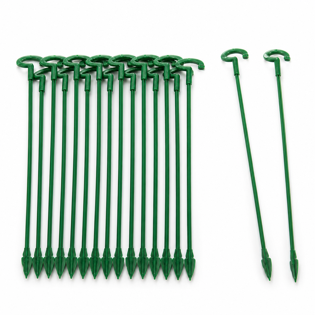 Weatherproof & Tool-Free Plant Support Rods (20-Pack)