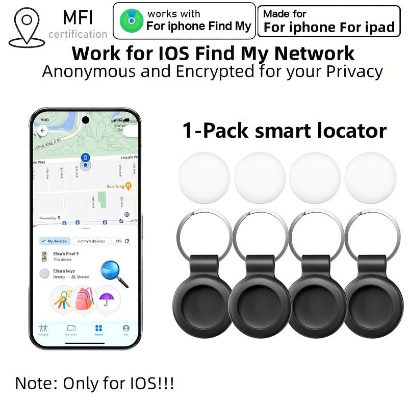 Portable Wireless Smart Tracker for Items – Mini Size