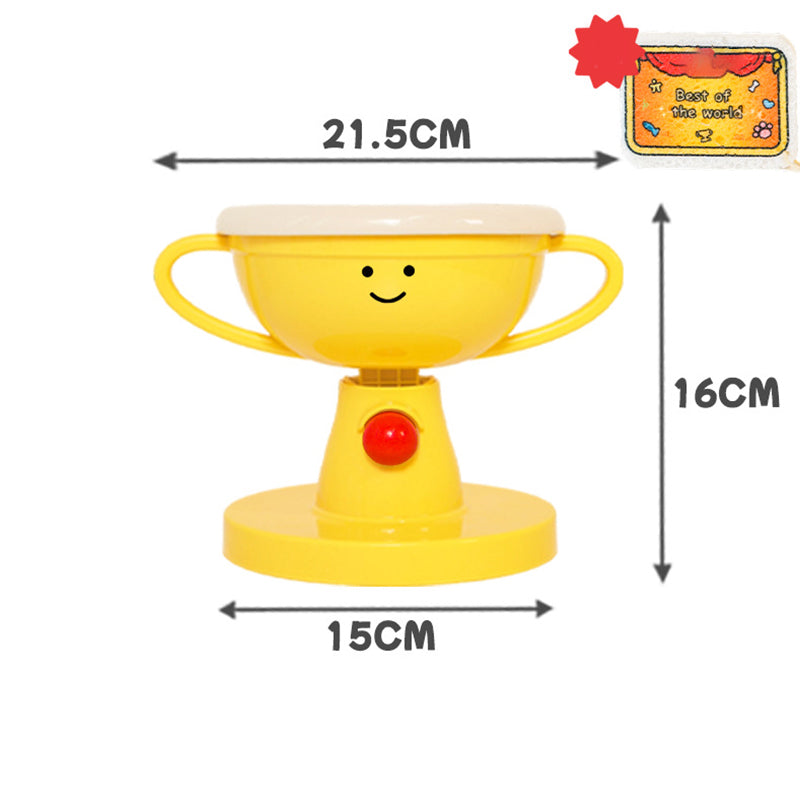 Ergonomic Food Dish – Adjustable Ceramic Feeding Bowl