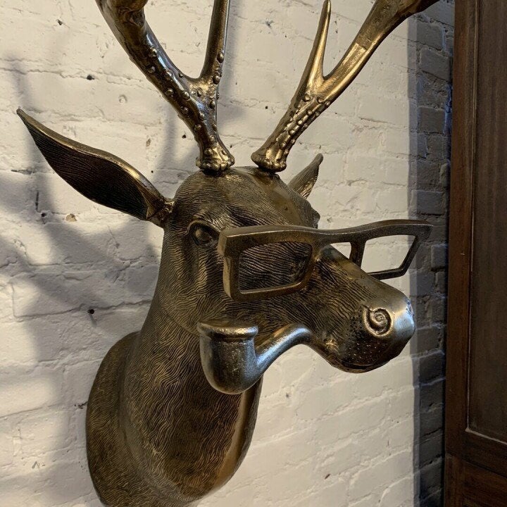 Creative Animal Head Wall Art for Home Decor