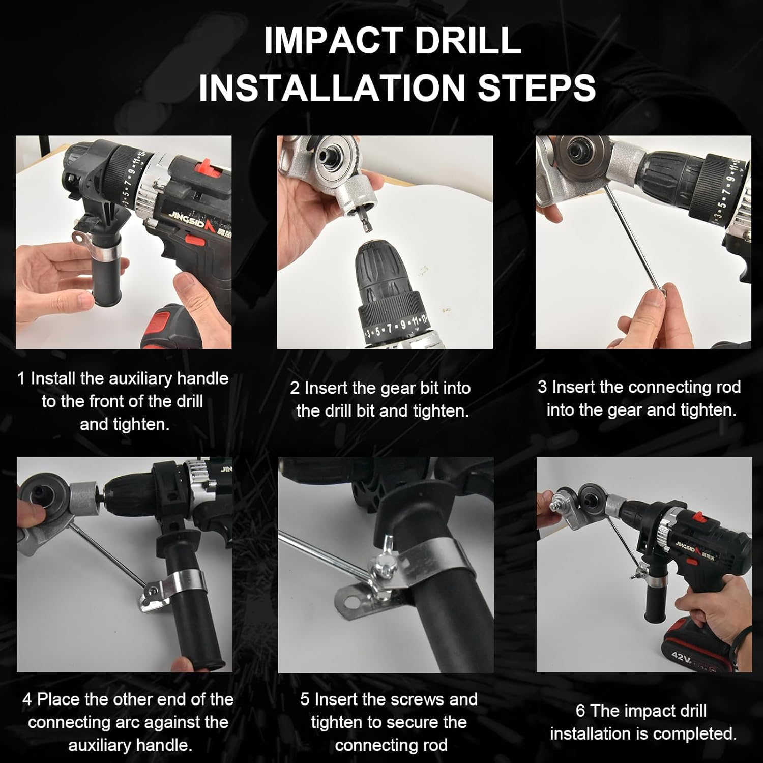 Metal Cutting Disc with Protective Cover for Drill Attachment