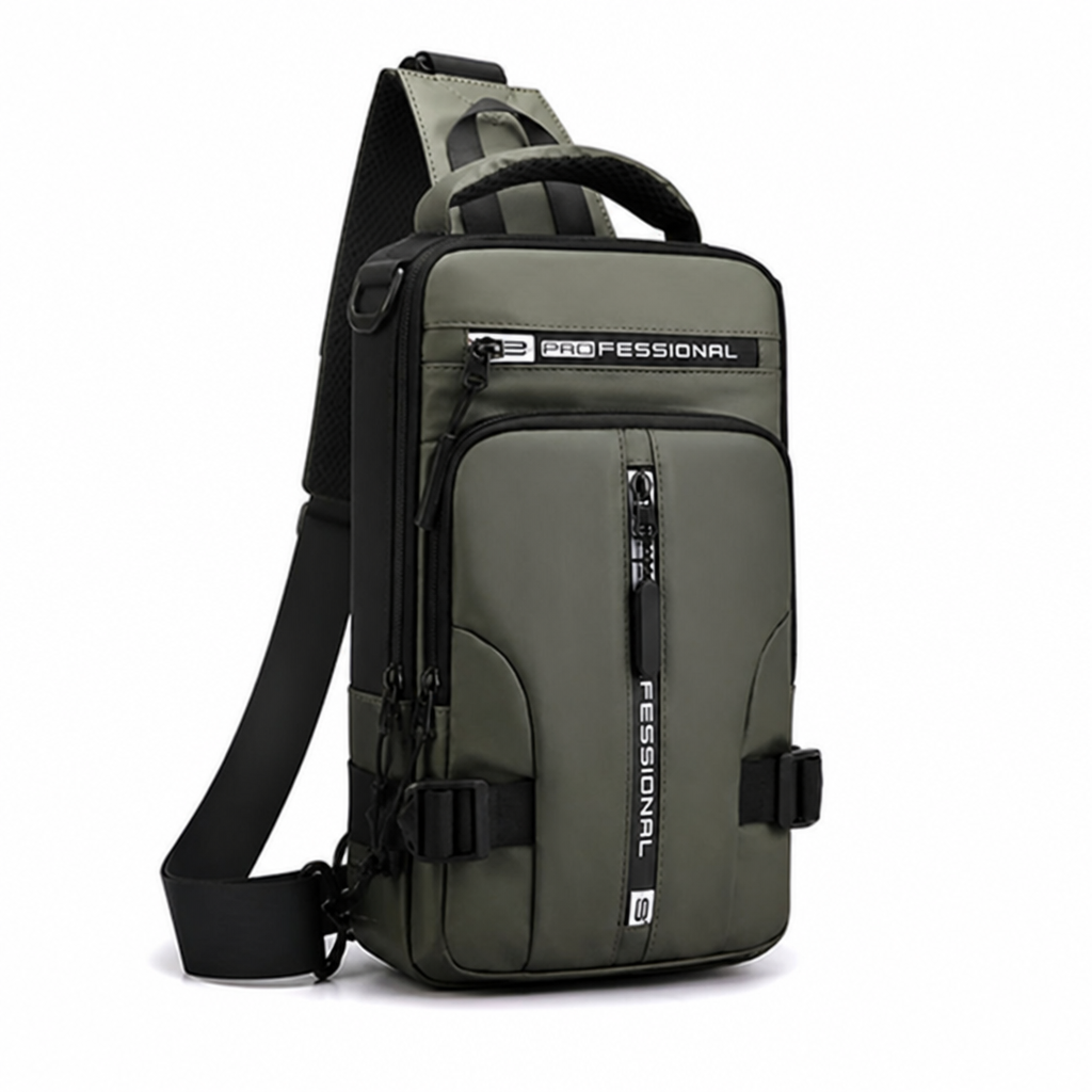 Anti-Theft Water-Repellent Convertible Sling Bag
