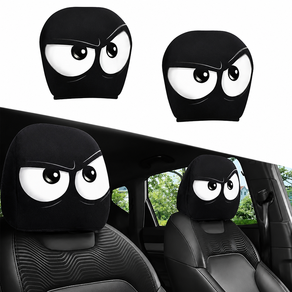 LumaPop™ Cartoon Headrest Covers — Turn Every Drive Into a Joyful, Smile-Packed Adventure