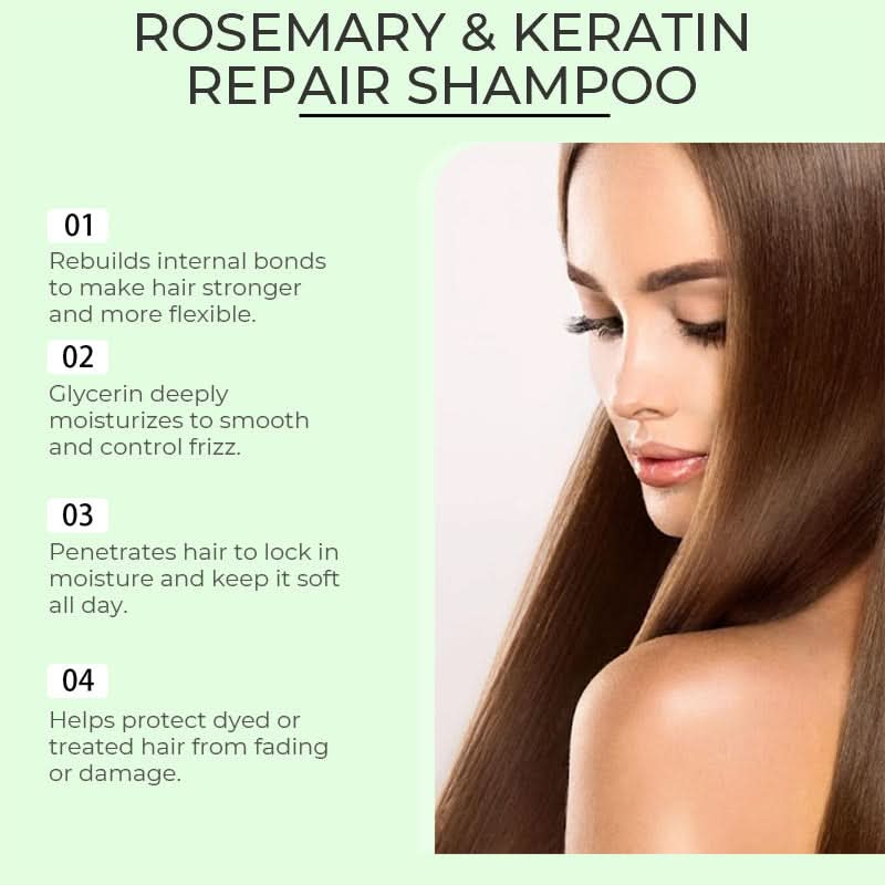 RevitaVibe™ Keratin Boost Shampoo — Unlock Thicker, Stronger Hair That Commands Attention